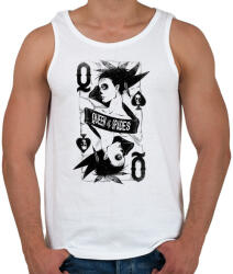 printfashion Pikk dáma - Férfi atléta - Fehér (544770)