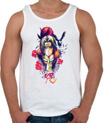 printfashion uchiha itachii - Férfi atléta - Fehér (5368604)