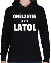 printfashion BRIAN ÉLETE - Női kapucnis pulóver - Fekete (10079988)