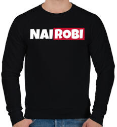 printfashion NAIROBI - Férfi pulóver - Fekete (10914782)