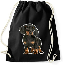 printfashion Tacskó - Sportzsák, Tornazsák - Fekete (12474709)