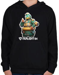 printfashion Farlight84 - Ducksyde - Gyerek kapucnis pulóver - Fekete (16028035)