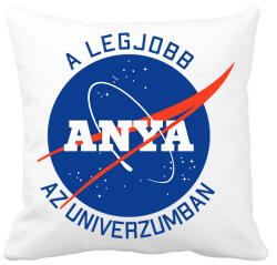 printfashion Nasa Anya - Párnahuzat, Díszpárnahuzat - Fehér (7050517)