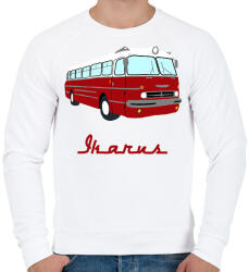 printfashion ikarus 55 - Férfi pulóver - Fehér (2787587)
