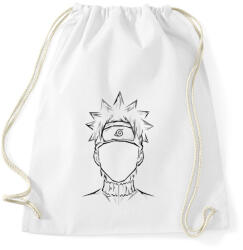 printfashion Naruto - Sportzsák, Tornazsák - Fehér (1717113)