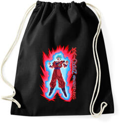 printfashion Goku Kaioken minta (Dragon Ball) - Sportzsák, Tornazsák - Fekete (11891981)