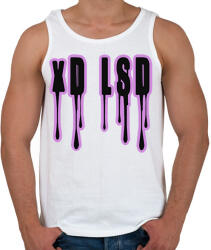 printfashion xD LSD - Férfi atléta - Fehér (2320551)