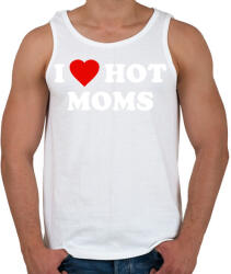 printfashion I love Mom - Férfi atléta - Fehér (2940138)