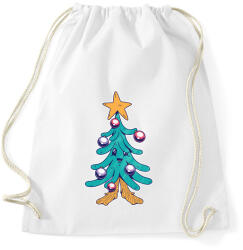 printfashion Fenyőfa - Sportzsák, Tornazsák - Fehér (5097095)