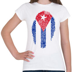 printfashion cuba - Női póló - Fehér (12584791)