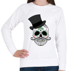 printfashion Koponya - Női pulóver - Fehér (5151209)