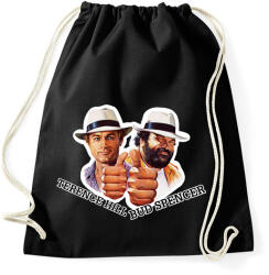 printfashion Bud Spencer és Ternce Hill - Sportzsák, Tornazsák - Fekete (7136083)