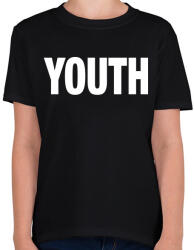 printfashion YOUTH - Gyerek póló - Fekete (1042657)