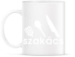 printfashion Szakács - Bögre - Fehér (4711169)