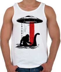 printfashion Monsters - Férfi atléta - Fehér (8751325)