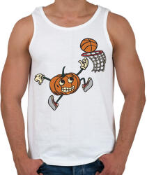 printfashion Kosaras tök - Férfi atléta - Fehér (14311987)