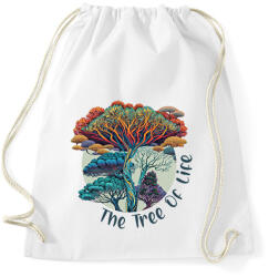 printfashion Az élet fája - Sportzsák, Tornazsák - Fehér (12673665)