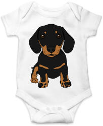 printfashion Tacskó - Baba Body - Fehér (13014142)