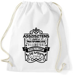 printfashion Asszisztens - Sportzsák, Tornazsák - Fehér (1843092)