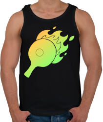 printfashion pingpong - Férfi atléta - Fekete (4112732)