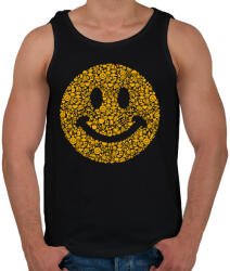 printfashion Smile - Férfi atléta - Fekete (363812)