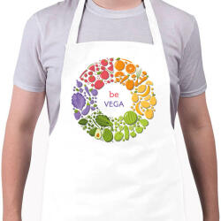 printfashion Be vega - Kötény - Fehér (6601363)
