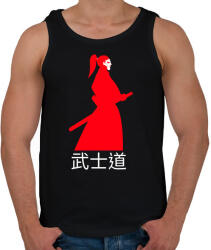 printfashion Bushido - Férfi atléta - Fekete (10127263)
