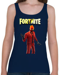 printfashion Inferno Fortnite - Női atléta - Sötétkék (2441845)