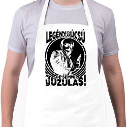 printfashion Legénybúcsú de semmi buzulás - Kötény - Fehér (7611962)