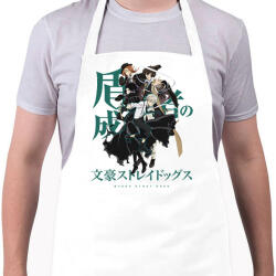 printfashion BUNGOU STRAY DOGS - Kötény - Fehér (16546467)