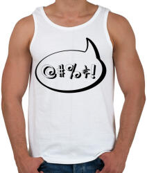 printfashion agrrr-black - Férfi atléta - Fehér (778448)