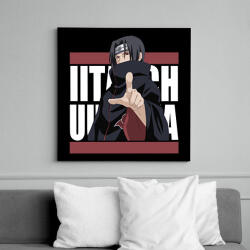 printfashion Ucsiha Itachi - Vászonkép - Fekete (6650324)