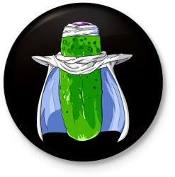 printfashion Pickel Dragon Ball - Kitűző, hűtőmágnes - Fekete (16037571)