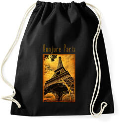 printfashion paris3 - Sportzsák, Tornazsák - Fekete (15785250)