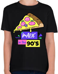 printfashion 90-es évek - Gyerek póló - Fekete (9853063)