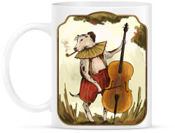 printfashion Vintage kutya - Bögre - Fehér (13244867)