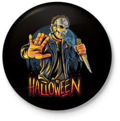 printfashion Halloween - Kitűző, hűtőmágnes - Fekete (3104376)