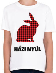 printfashion Házi nyúl - Gyerek póló - Fehér (10463806)