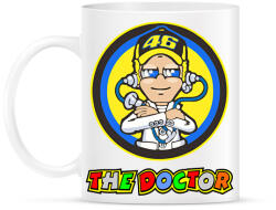 printfashion VR46 The Doctor - Bögre - Fehér (1261335)