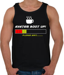 printfashion rendszerindítás - Férfi atléta - Fekete (1530500)