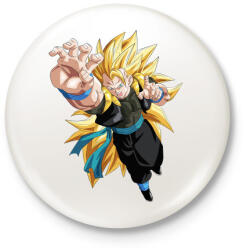 printfashion Dragonball Z - Kitűző, hűtőmágnes - Fehér (3083204)