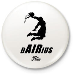 printfashion dAIRius zsákolókirály - Kitűző, hűtőmágnes - Fehér (3078710)