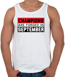 printfashion Bajnokok - Férfi atléta - Fehér (337265)