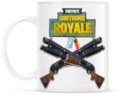 printfashion Shotguns Fortnite - Bögre - Fehér (2440444)