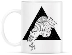 printfashion Éjjeli bagoly - Bögre - Fehér (788921)