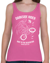 printfashion Darkside rider - Női atléta - Rózsaszín (87556)