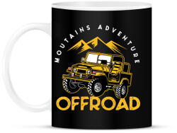 printfashion Terepjáró - Bögre - Fekete (14232003)