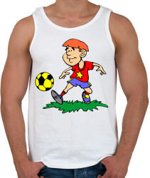 printfashion Foci - Férfi atléta - Fehér (14840832)