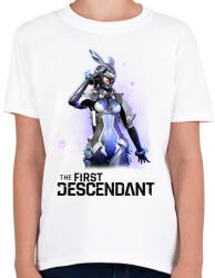printfashion The First Descendant Bunny - Gyerek póló - Fehér (16257716)