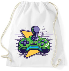 printfashion gamer - Sportzsák, Tornazsák - Fehér (16645782)